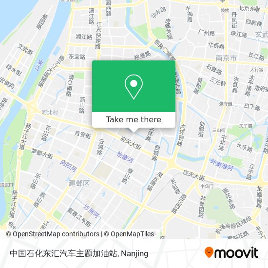 中国石化东汇汽车主题加油站 map