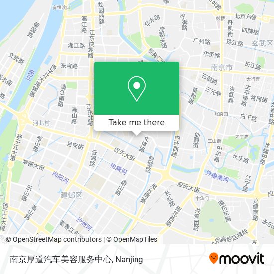 南京厚道汽车美容服务中心 map