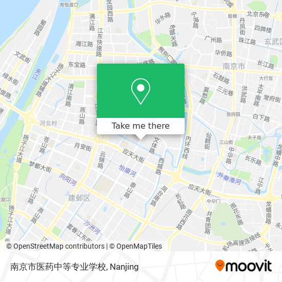 南京市医药中等专业学校 map