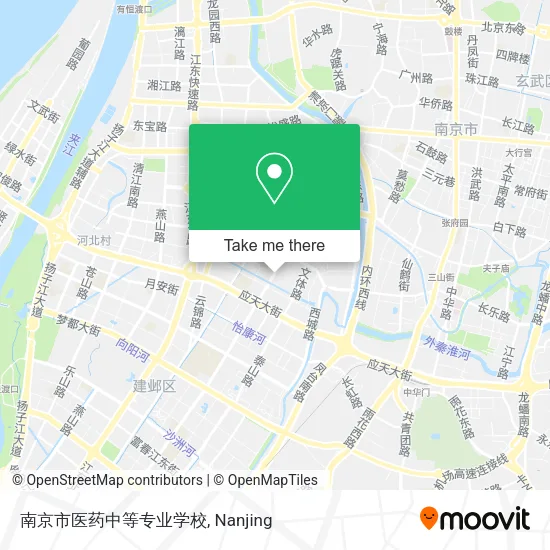 南京市医药中等专业学校 map