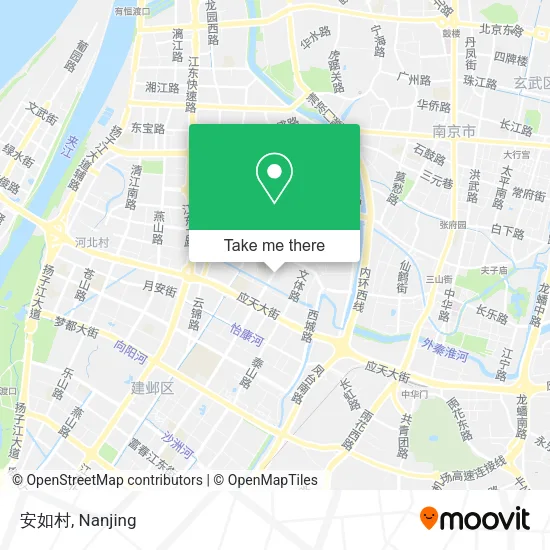 安如村 map