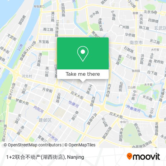 1+2联合不动产(湖西街店) map