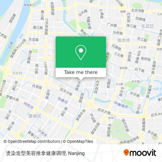 烫染造型美容推拿健康调理 map