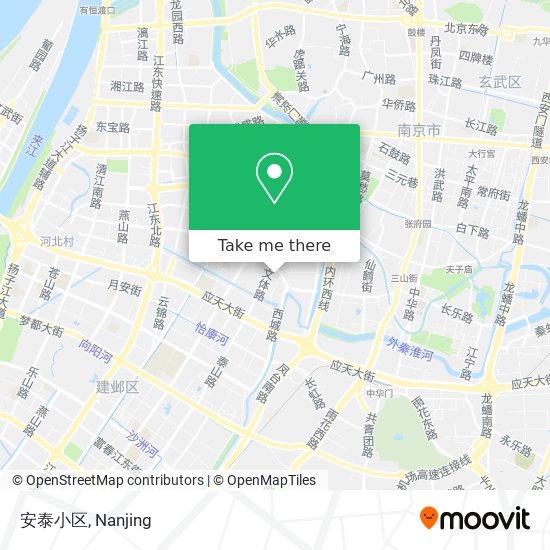 安泰小区 map
