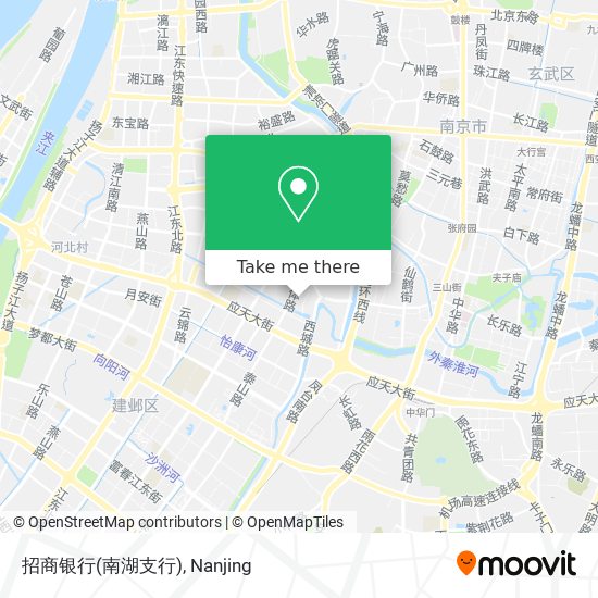招商银行(南湖支行) map