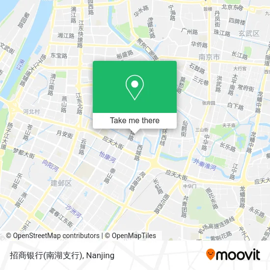 招商银行(南湖支行) map