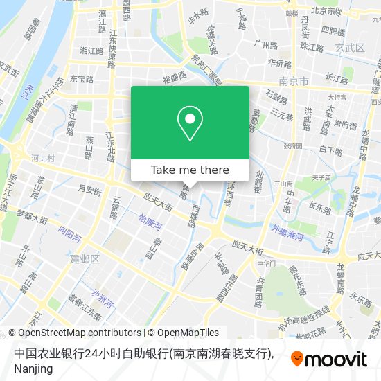 中国农业银行24小时自助银行(南京南湖春晓支行) map