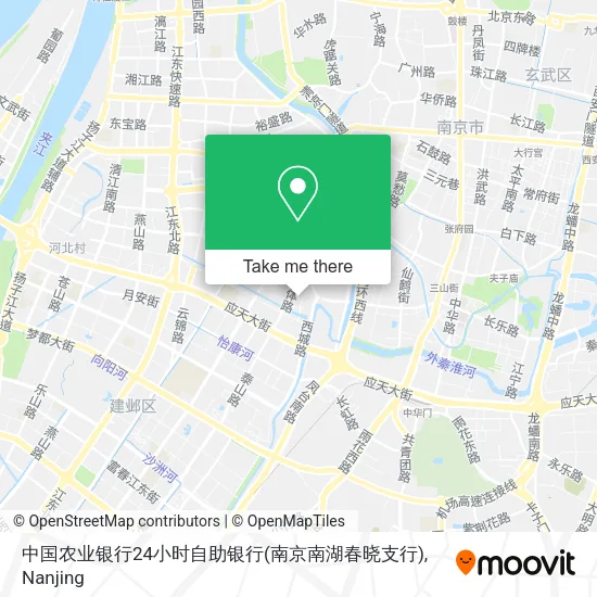 中国农业银行24小时自助银行(南京南湖春晓支行) map