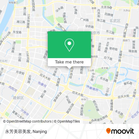永芳美容美发 map