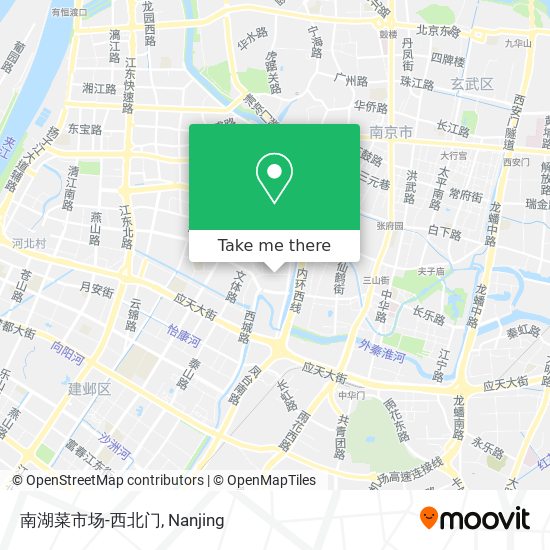 南湖菜市场-西北门 map