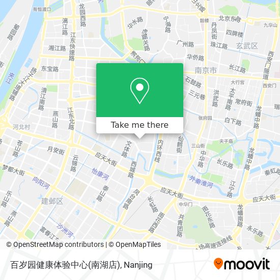 百岁园健康体验中心(南湖店) map