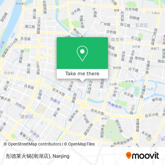 彤德莱火锅(南湖店) map