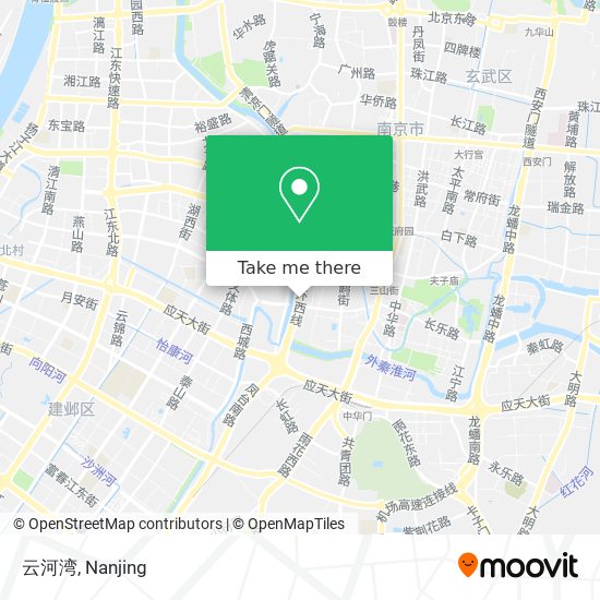 云河湾 map