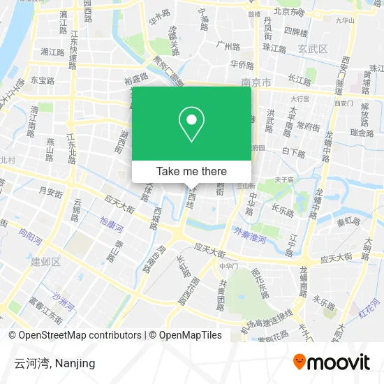 云河湾 map