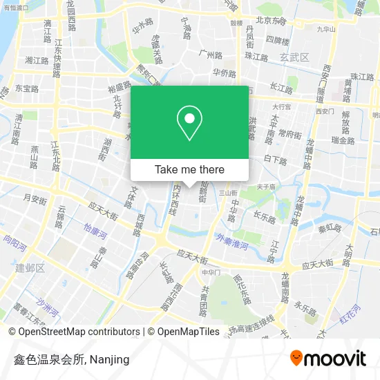 鑫色温泉会所 map