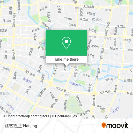 丝艺造型 map
