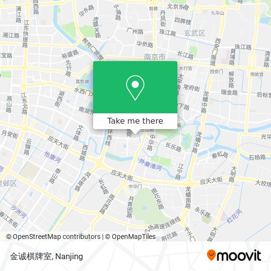金诚棋牌室 map