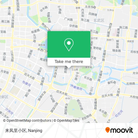 来凤里小区 map