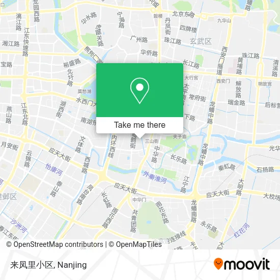 来凤里小区 map