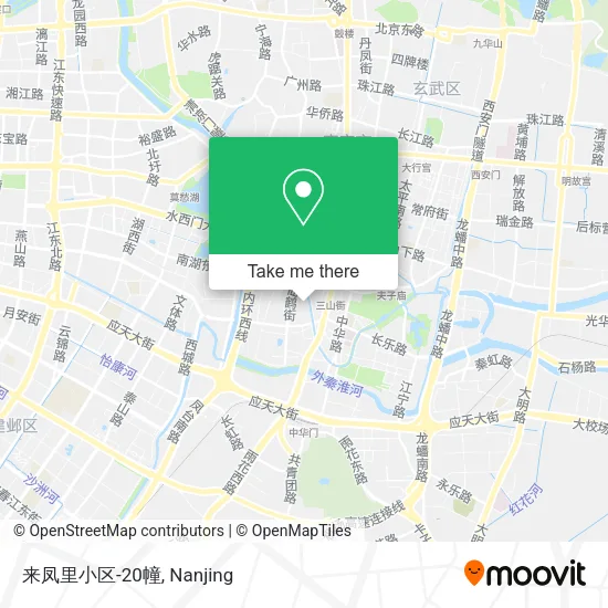 来凤里小区-20幢 map