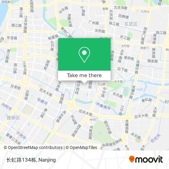 长虹路134栋 map