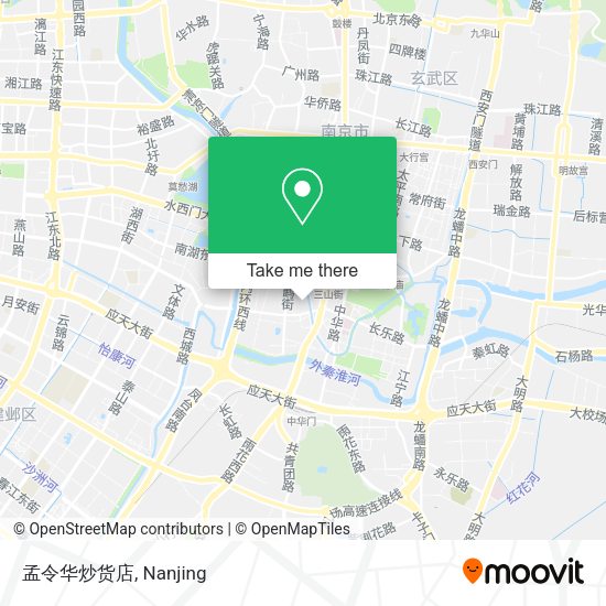 孟令华炒货店 map