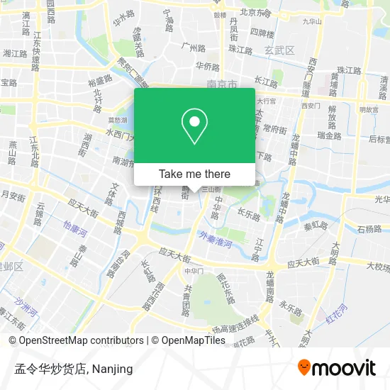 孟令华炒货店 map
