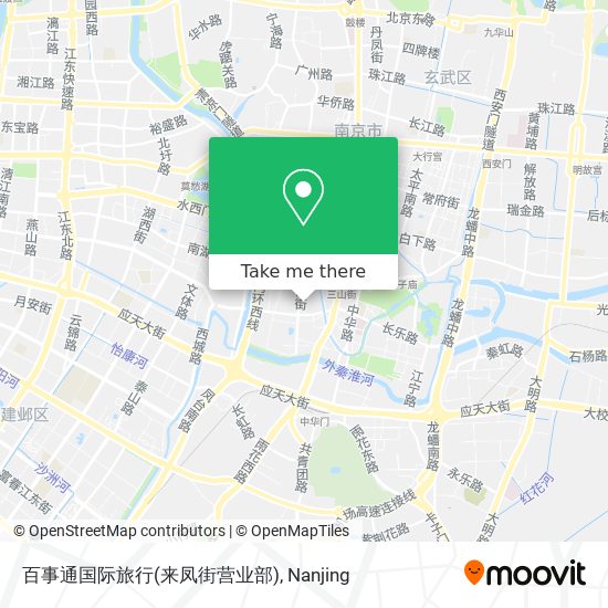 百事通国际旅行(来凤街营业部) map