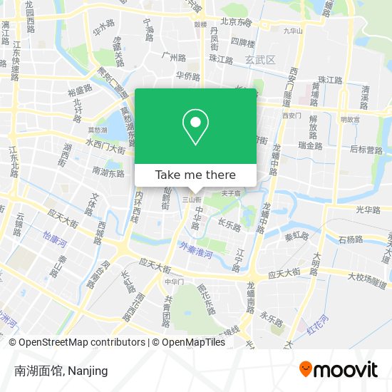 南湖面馆 map