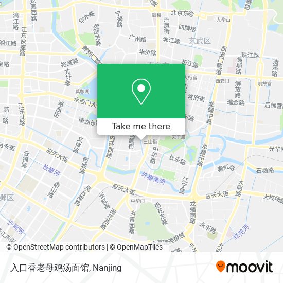 入口香老母鸡汤面馆 map