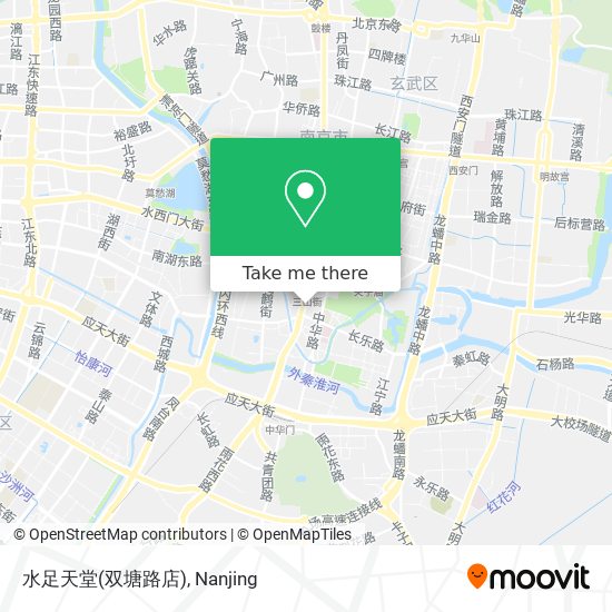 水足天堂(双塘路店) map