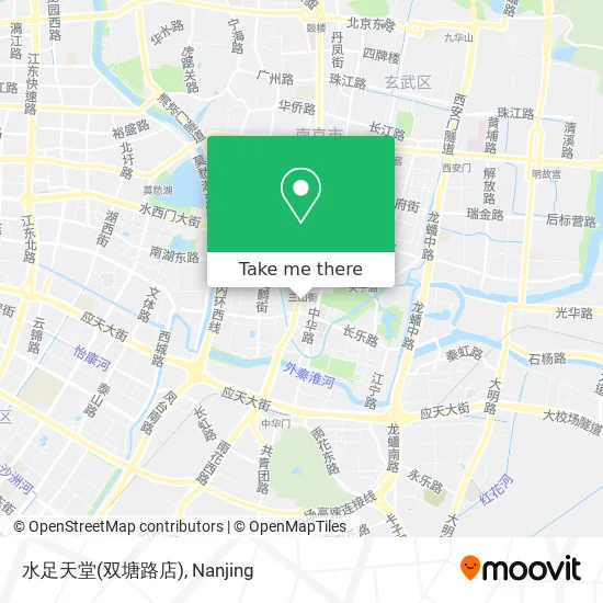 水足天堂(双塘路店) map
