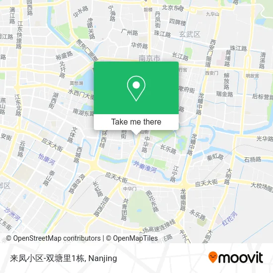 来凤小区-双塘里1栋 map