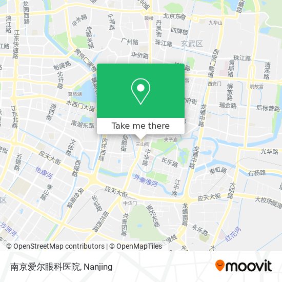 南京爱尔眼科医院 map
