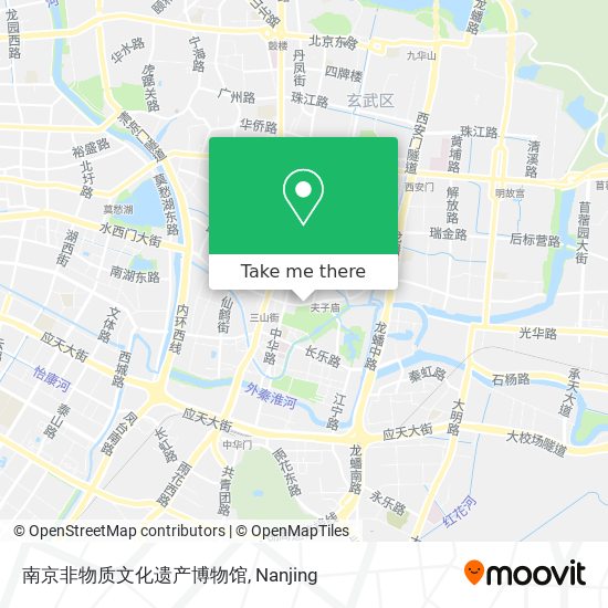 南京非物质文化遗产博物馆 map