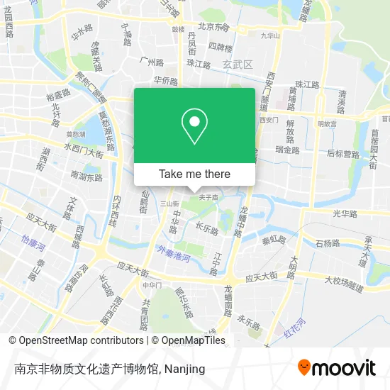 南京非物质文化遗产博物馆 map