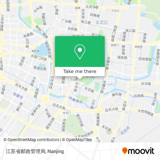 江苏省邮政管理局 map