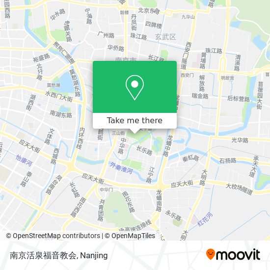 南京活泉福音教会 map