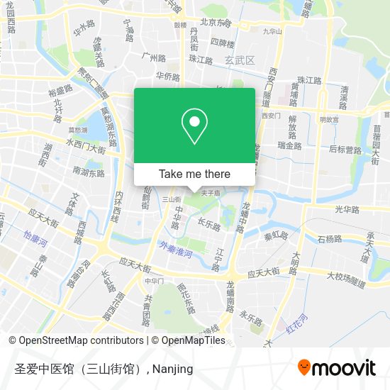 圣爱中医馆（三山街馆） map