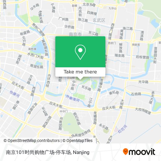 南京101时尚购物广场-停车场 map