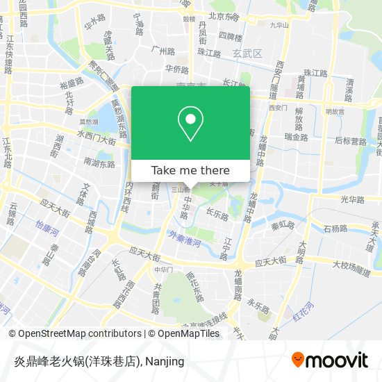 炎鼎峰老火锅(洋珠巷店) map