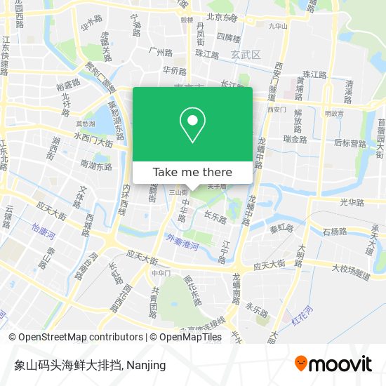 象山码头海鲜大排挡 map