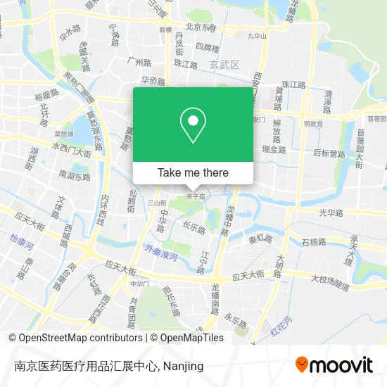南京医药医疗用品汇展中心 map