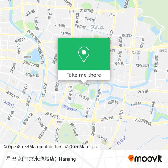 星巴克(南京水游城店) map