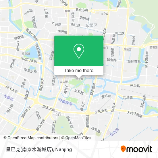 星巴克(南京水游城店) map