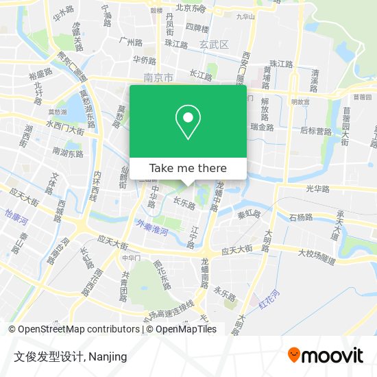 文俊发型设计 map
