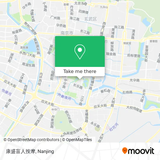 康盛盲人按摩 map