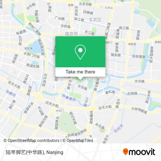 陆琴脚艺(中华路) map