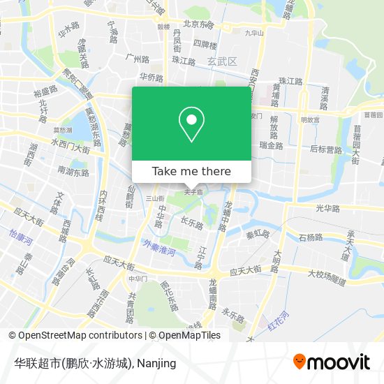 华联超市(鹏欣·水游城) map