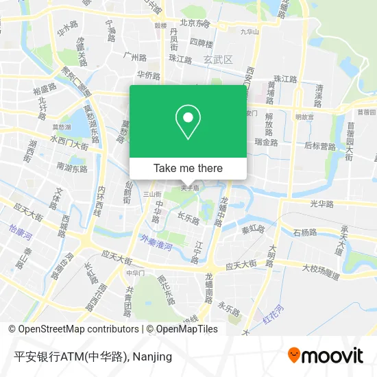 平安银行ATM(中华路) map